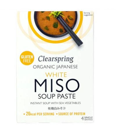 Sopa Miso en Pasta Bio 4x15g Clearspring