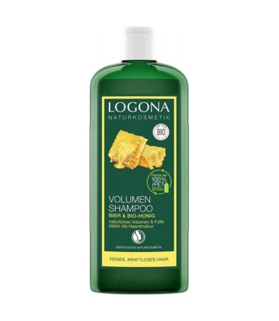 Champu Volumen Miel Cerveza 250ml Logona