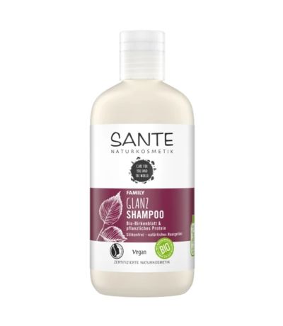 Champu Brillo Family Abedul y Proteina Vegan 250ml Sante
