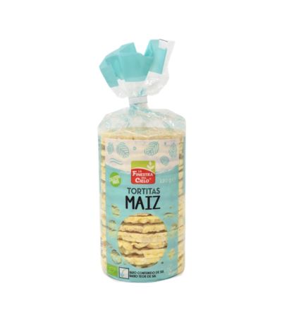 Tortitas de Maiz con Sal SinGluten Bio 120g La Finestra Sul Cielo