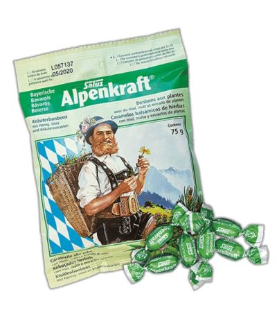 Caramelos Alpenkraft 75g Salus