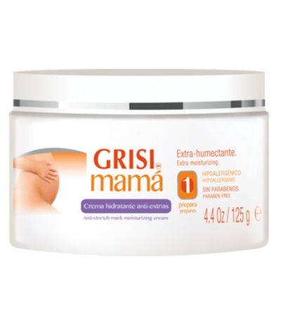 Crema Antiestrias Hidratantes 125ml Grisi Mama