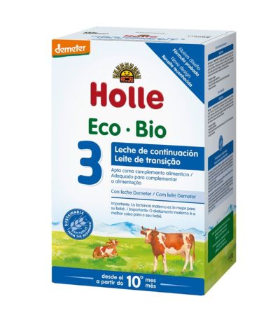 Leche Infantil de Continuacion 3 Bio 600g Holle