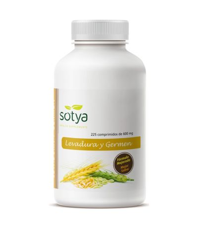 Levadura de Cerveza y Germen Trigo 225comp Sotya