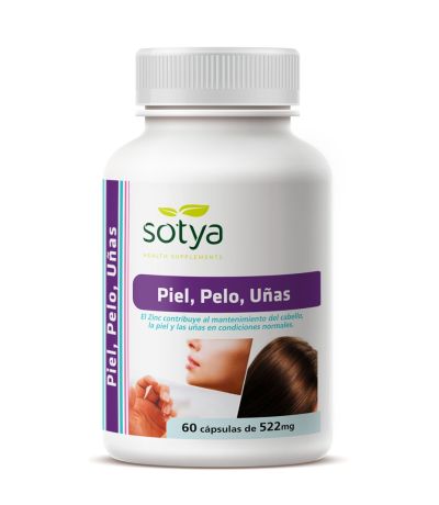 Piel Pelo Uñas 60caps 522mg Sotya