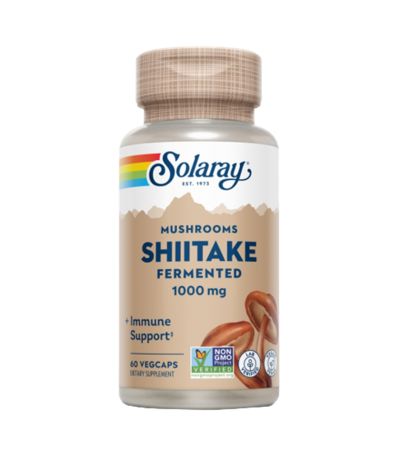 Shiitake 500Mg Vegan 60caps Solaray