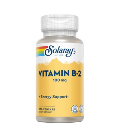Vitamina-B2 100Mg Vegan 100caps Solaray