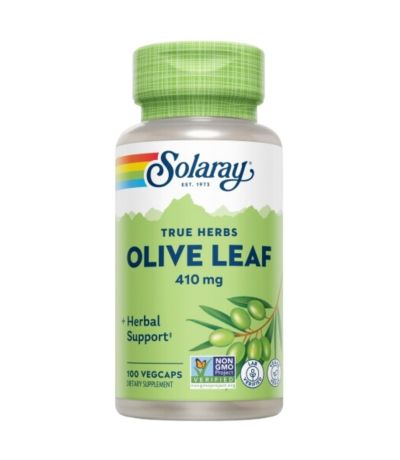 Hoja de Olivo 410mg 100caps Solaray