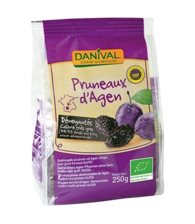 Ciruelas pasas Grandes Bio 250g Danival