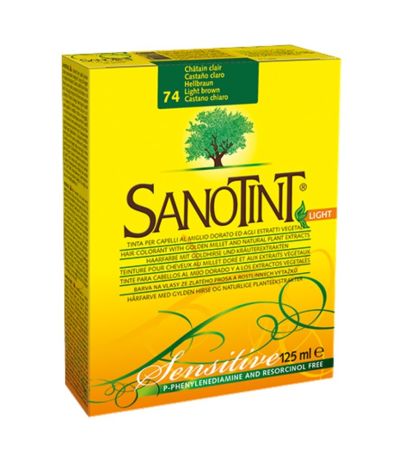 Tinte Light 74 Castaño Claro 125g Sanotint