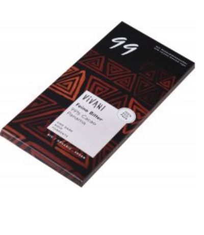 Chocolate Negro 99 Cacao Bio Vegan 80g Vivani
