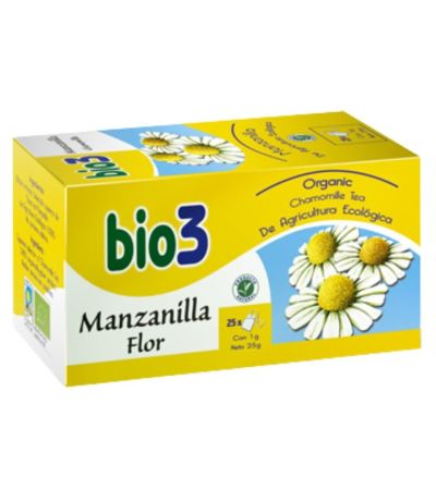 Bie3 Infusiones Flor Manzanilla Bio 25inf Bio 3
