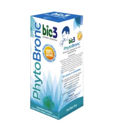 Bie3 Phytobronc Jarabe Adulto SinGluten 210g Bio 3