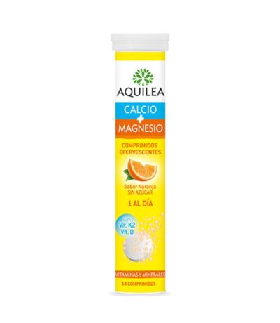 Calcio y Magnesio Efervescentes 14comp Aquilea