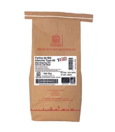 Harina de Trigo Blanca Bio 5kg Celnat