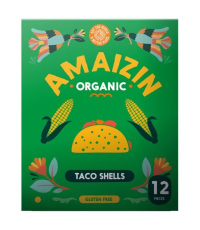 Tacos de maiz Bio Sin Gluten 150g Amaizin