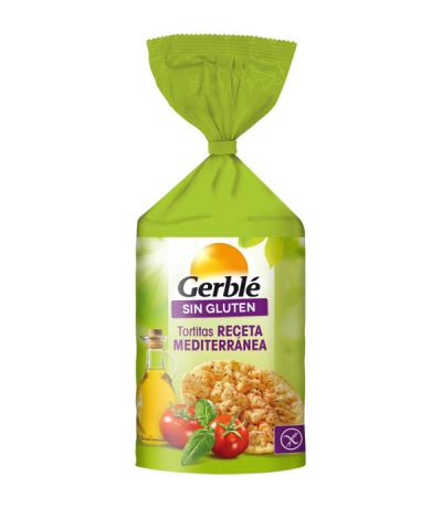 Tortitas Receta Mediterranea SinGluten 123.5g Gerble