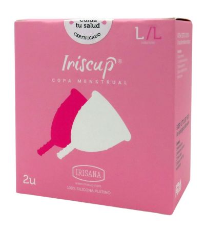 Copa Menstrual Talla L 2uds Irisana