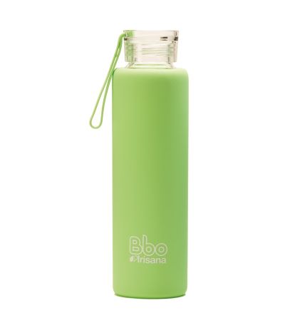 Botella Bbo Vidrio Verde 550ml Irisana