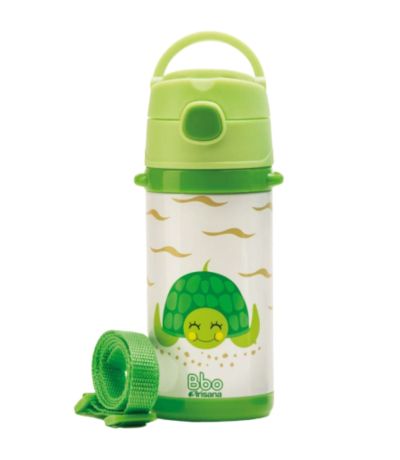 Termo Infantil con Pajita BBO Tortuga 320ml Irisana