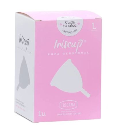Copa Menstrual L Transparente Iriscup 1ud Irisana