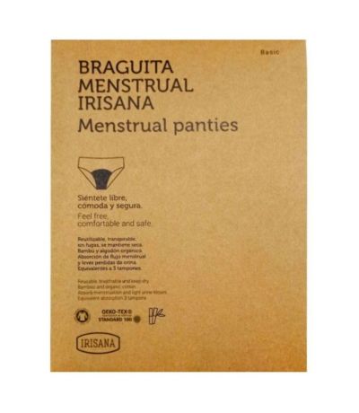 Braguita Menstrual Talla M 1ud Irisana