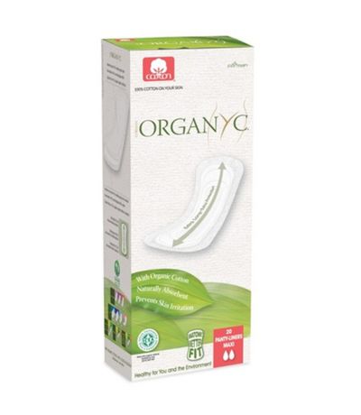 Protegeslip Maxi 100 algodón 20 Organyc
