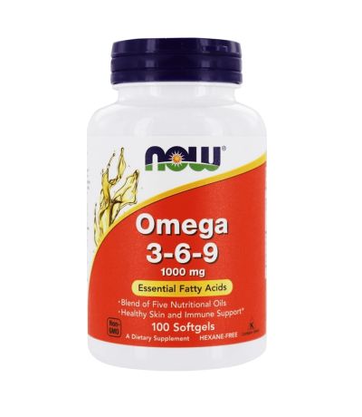Omega 3-6-9 1000Mg 100 Perlas Now