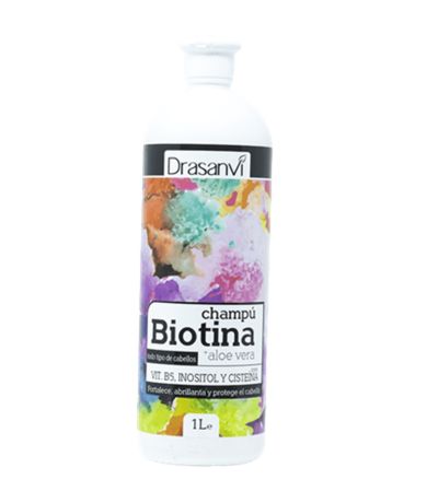 Champu Biotina y Aloe Vera 1L Drasanvi