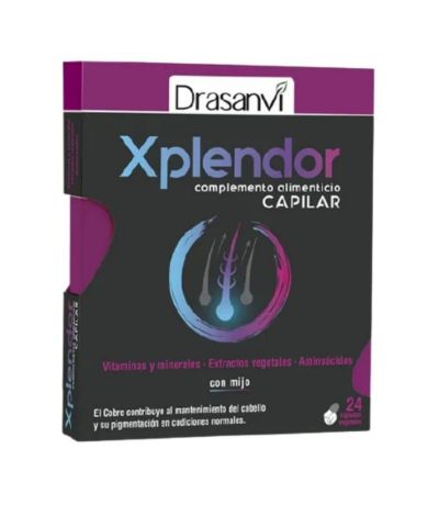 Xplendor Capilar SinGluten 24caps Drasanvi