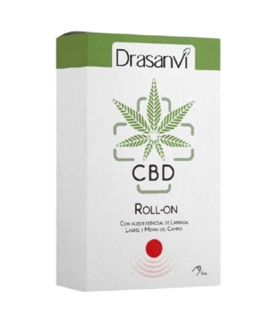 Roll On CBD Rojo Alivio Tensiones Cabeza 5ml Drasanvi