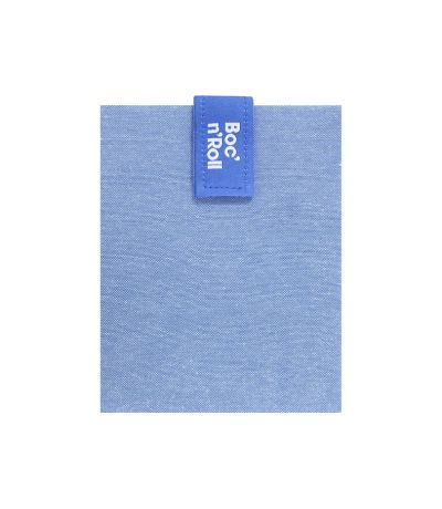Porta Bocadillos Reutilizables Azul Claro Eco 1ud Roll´Eat
