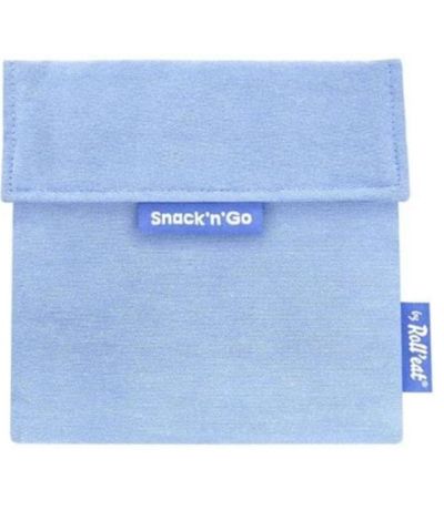 Porta Snacks Go Duo Azul Eco 1ud Roll´Eat