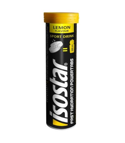 Bebida Isotonica Fast Hydration Powertabs Limon 10 Tabletas Isostar