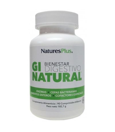 GI Natural Bienestar Digestivo SinGluten 90comp NatureS Plus