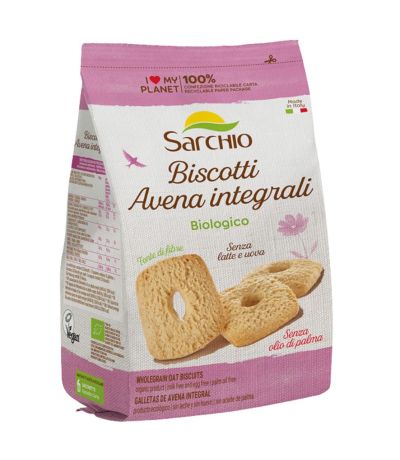 Galletas Avena Vegan Eco 250g Sarchio
