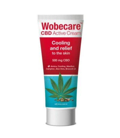 Wobecare CBD Active Cream 100ml Wobenzym