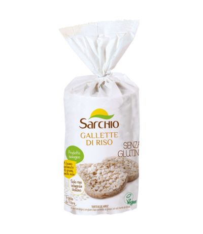 Tortitas Arroz sin sal Eco SinGluten 100g Sarchio