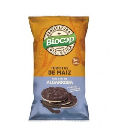 Tortitas de Maiz con Algarroba SinGluten Bio 100g Biocop