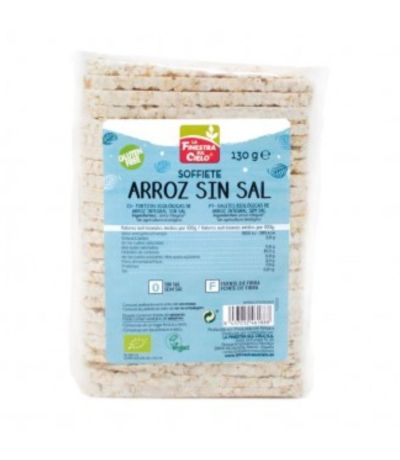 Soffiete Arroz Sin Sal SinGluten Bio Vegan 130g La Finestra Sul Cielo