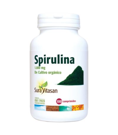 Espirulina 1000Mg 100comp Sura Vitasan