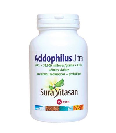 Acidophilus Ultra Polvo 36000 45g Sura Vitasan