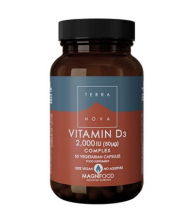 Vitamina D3 2000UI Complex 50caps Terra Nova