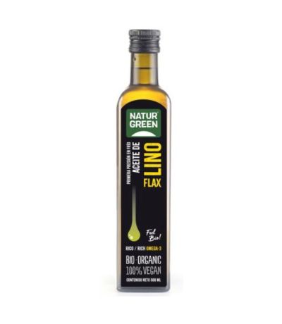 Aceite de Lino SinGluten Bio 500ml Natur-Green