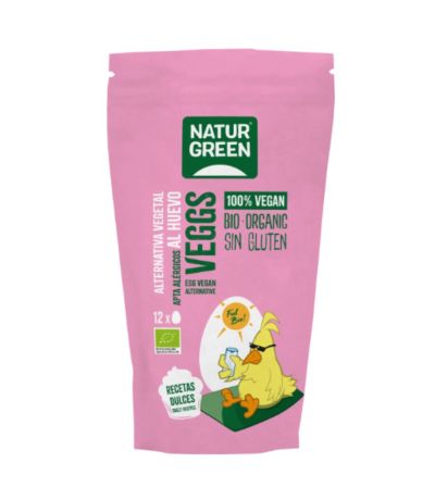 Veggs Al Huevo Dulces SinGluten Eco Vegan 240g Natur-Green