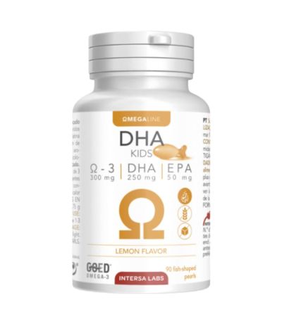 DHA Kids Forma Pez 90 Perlas Intersa