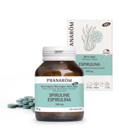 Espirulina Bio Vegan 150comp Pranarom