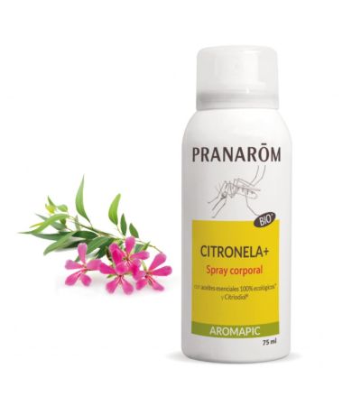 Aromapic Citronela Spray Corporal Bio 75ml Pranarom