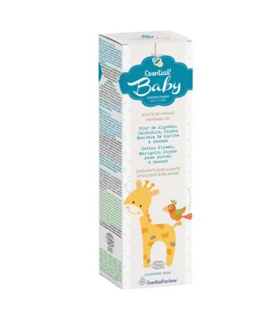 Aceite de Masaje Bebe SinGluten Vegan 100ml Esential Aroms