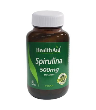 Espirulina 500Mg Vegan 60comp Health Aid